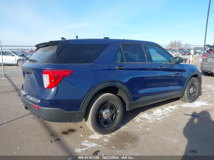 Vin: 1fm5k8aw0nna00202, lot: 41591463, ford police interceptor 20224