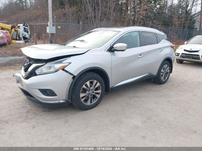 VIN 5N1AZ2MH1FN255656 2015 Nissan Murano, SL no.2