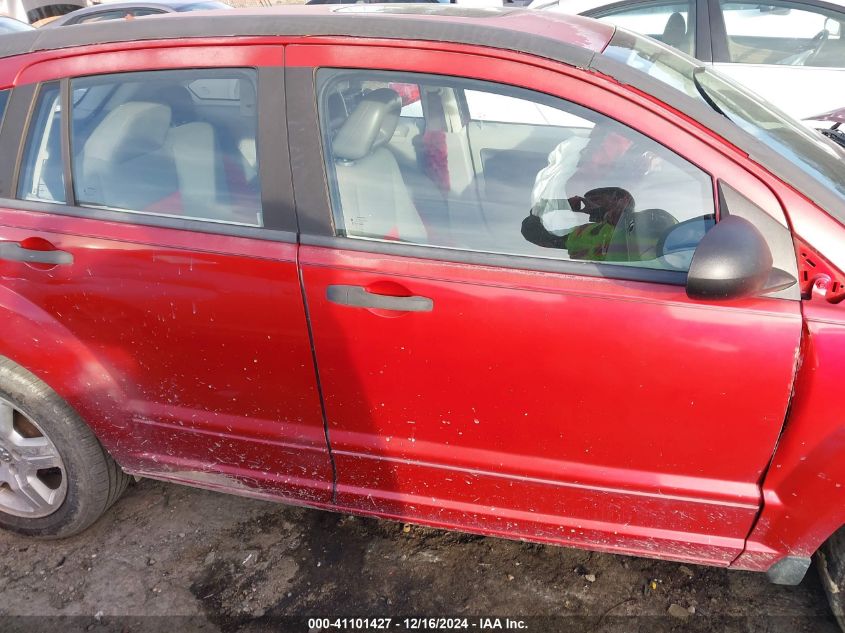 2007 Dodge Caliber VIN: 1B3HB4BB67D527068 Lot: 41101427