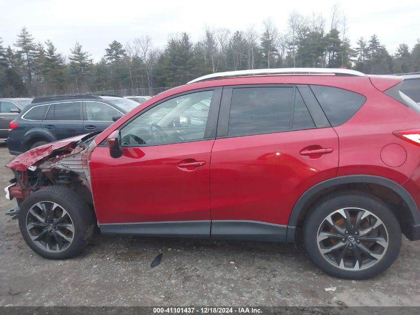 2016 Mazda Cx-5 Grand Touring VIN: JM3KE4DY6G0740347 Lot: 41101437