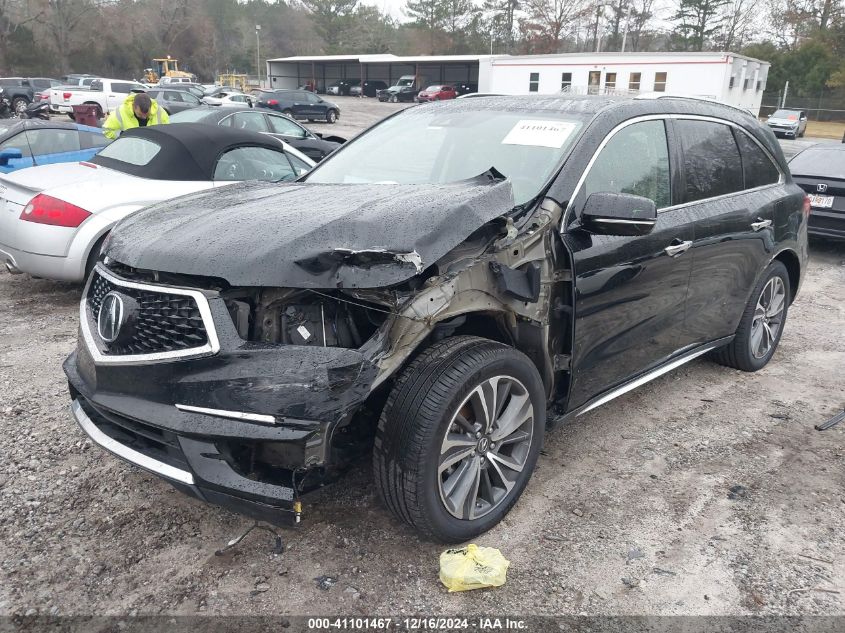 VIN 5J8YD4H5XKL020578 2019 ACURA MDX no.2