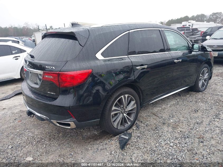 VIN 5J8YD4H5XKL020578 2019 ACURA MDX no.4