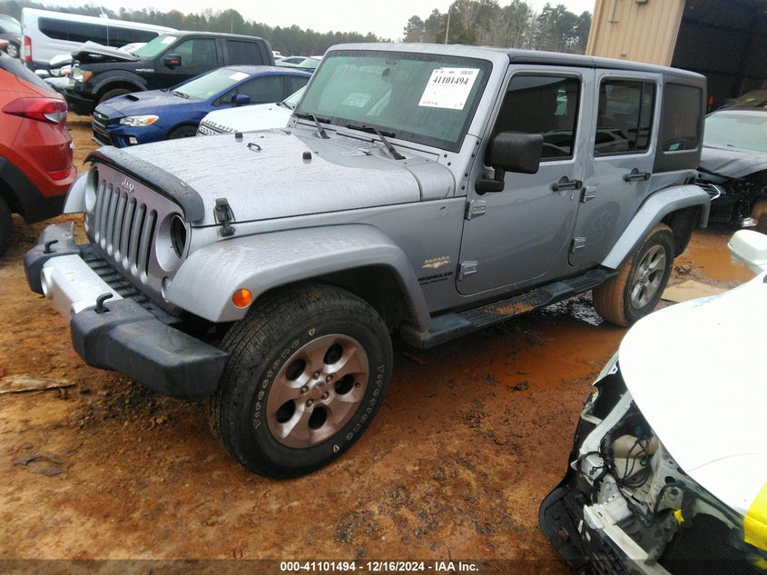 2014 JEEP WRANGLER UNLIMITED VIN: 1C4BJWEG5EL110837