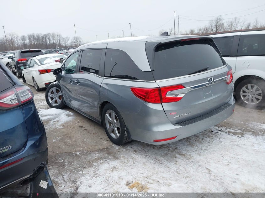 Vin: 5fnrl6h79lb053384, lot: 41591644, honda odyssey ex-l/ex-l w/navi   res 20203