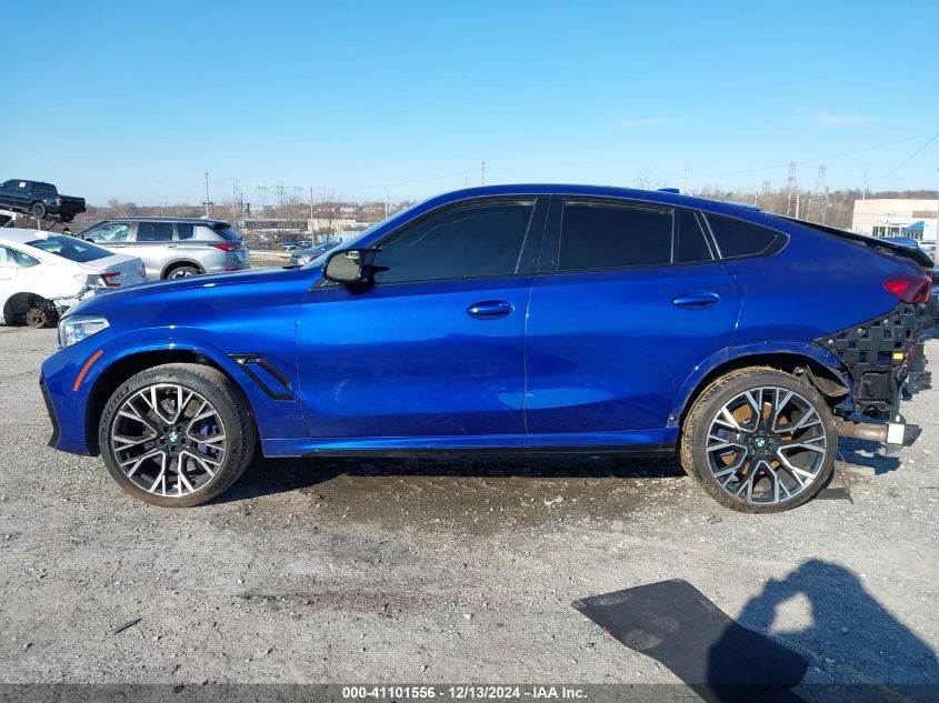 VIN 5YMCY0C01N9M84627 2022 BMW X6, X6 M no.13