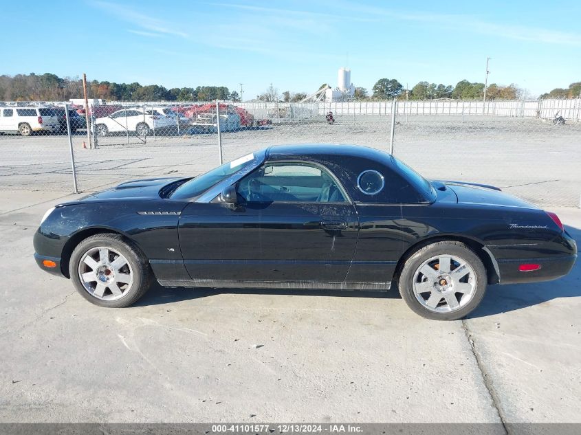 2003 Ford Thunderbird VIN: 1FAHP60A83Y106508 Lot: 41101577