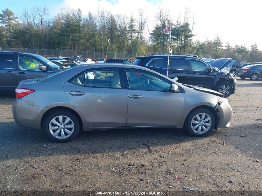 VIN 2T1BURHE3FC448538 2015 Toyota Corolla, LE no.14