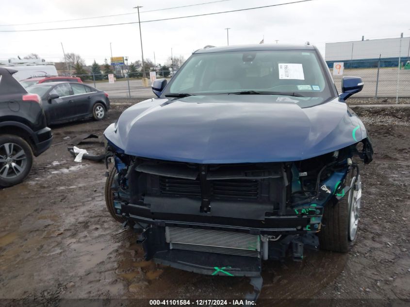 2022 Chevrolet Blazer Awd 3Lt VIN: 3GNKBJRS1NS186460 Lot: 41101584