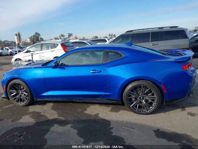 2017 Chevrolet Camaro Zl1 VIN: 1G1FJ1R67H0197323 Lot: 41101617