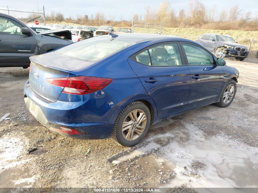 VIN 5NPD84LF4KH472130 2019 Hyundai Elantra, Sel no.4