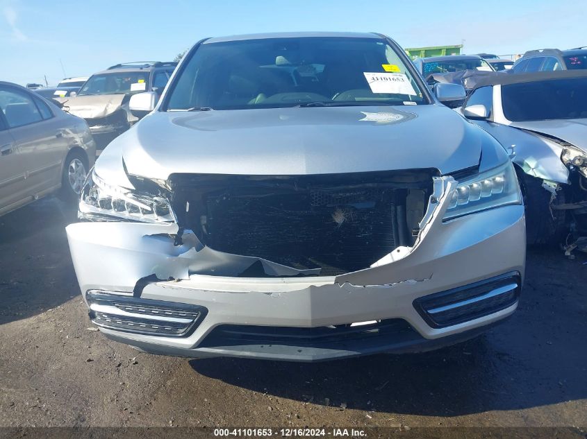 VIN 5FRYD3H44FB004867 2015 Acura MDX, Technology Pa... no.12