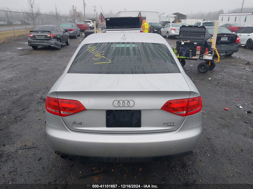 2012 AUDI A4 VIN: WAUBFAFL5CN021218