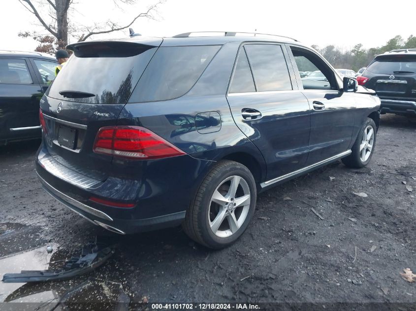 VIN 4JGDA5HB0HA822994 2017 Mercedes-Benz GLE 350, 4... no.4