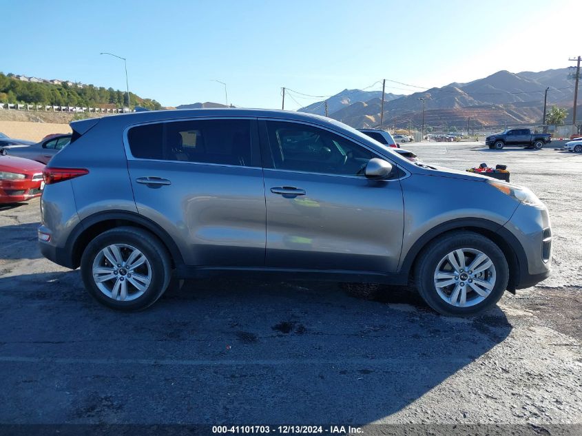 2017 Kia Sportage Lx VIN: KNDPM3AC3H7104255 Lot: 41101703