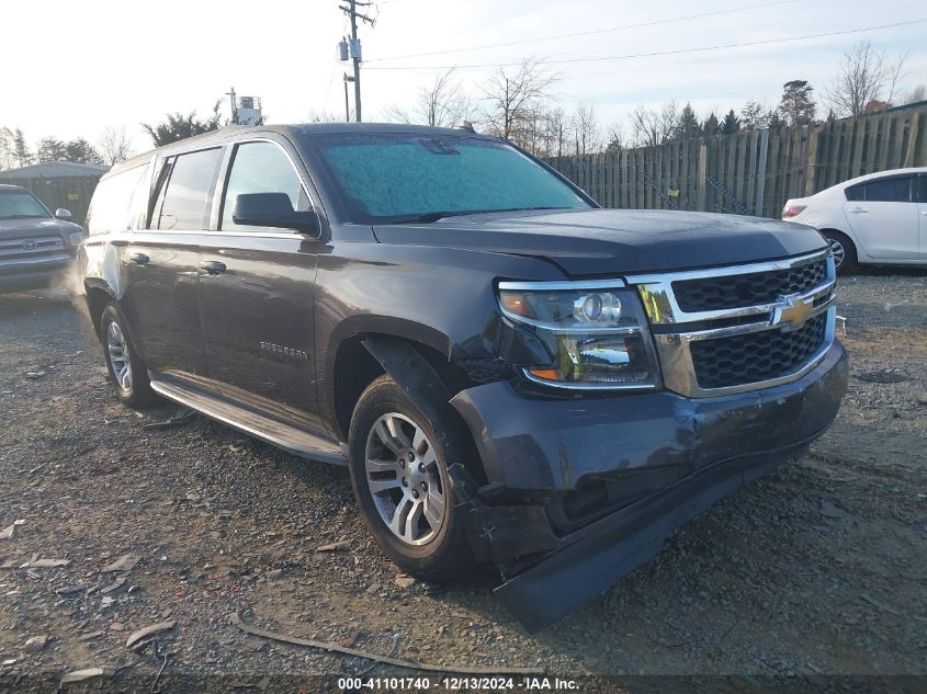 VIN 1GNSKJKCXFR211203 2015 Chevrolet Suburban 1500, LT no.1