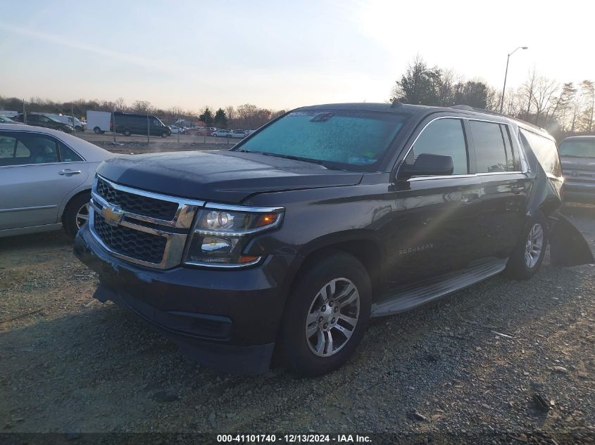 VIN 1GNSKJKCXFR211203 2015 Chevrolet Suburban 1500, LT no.2