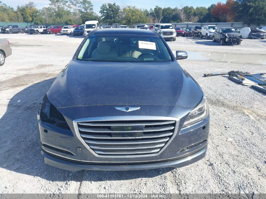 2015 Hyundai Genesis 3.8 VIN: KMHGN4JE5FU077591 Lot: 41101761