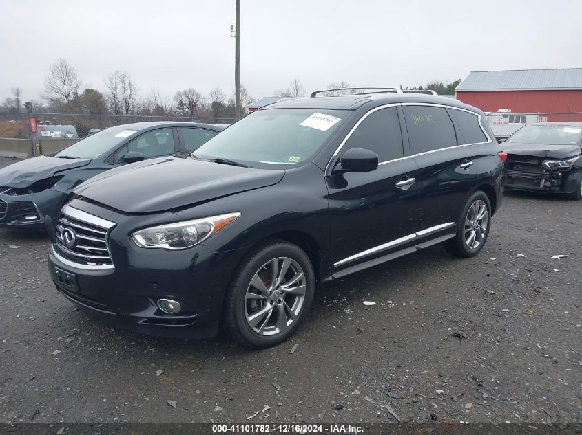 VIN 5N1AL0MM1DC328911 2013 Infiniti JX35 no.2