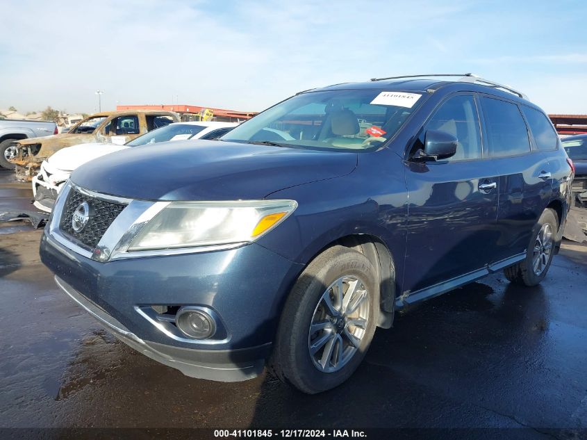 VIN 5N1AR2MN9DC643409 2013 Nissan Pathfinder, SV no.2