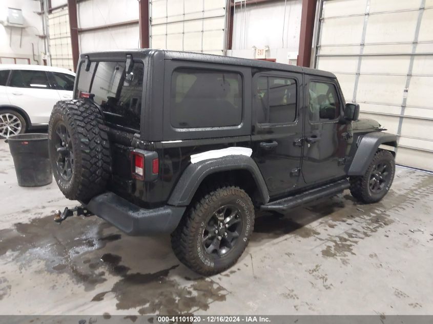 VIN 1C4HJXDM0MW600932 2021 Jeep Wrangler, Unlimited... no.4