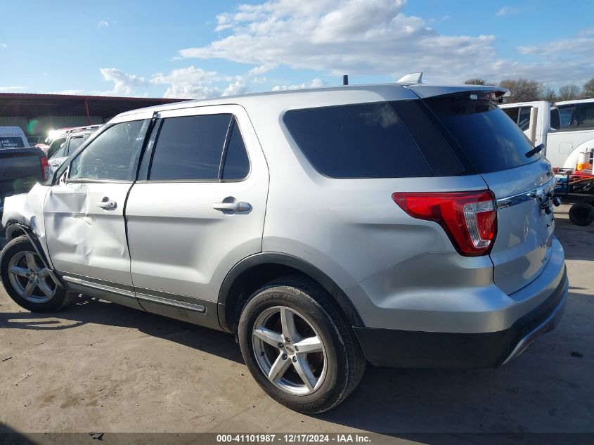 2017 Ford Explorer Xlt VIN: 1FM5K8DH0HGC89135 Lot: 41101987