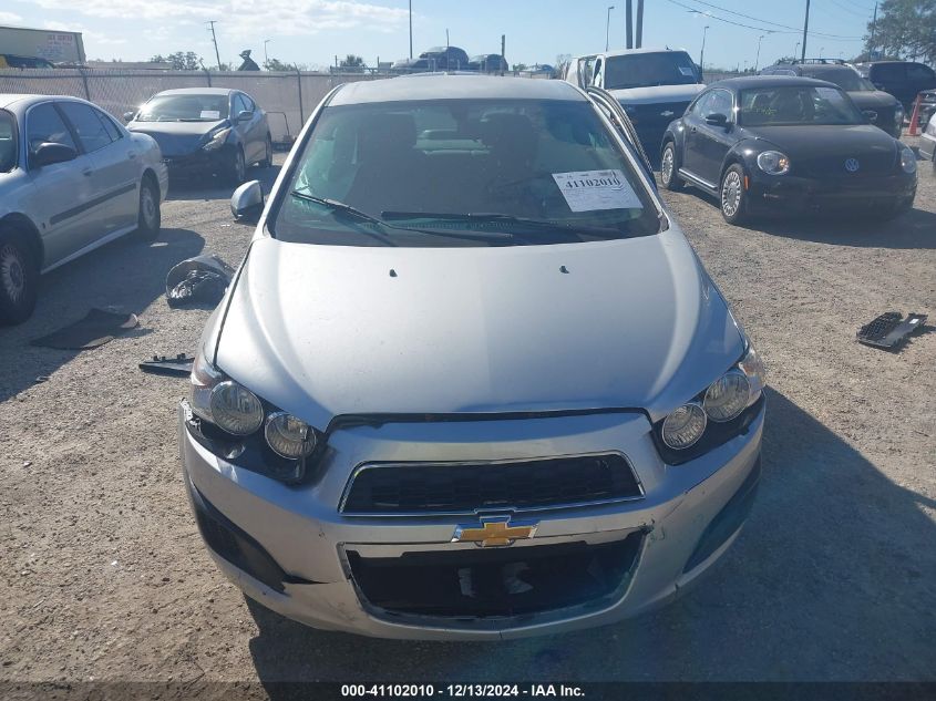 VIN 1G1JB5SH8F4127233 2015 Chevrolet Sonic, Ls Manual no.11