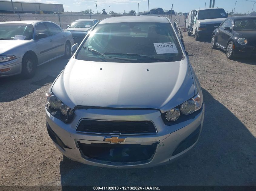 VIN 1G1JB5SH8F4127233 2015 Chevrolet Sonic, Ls Manual no.6