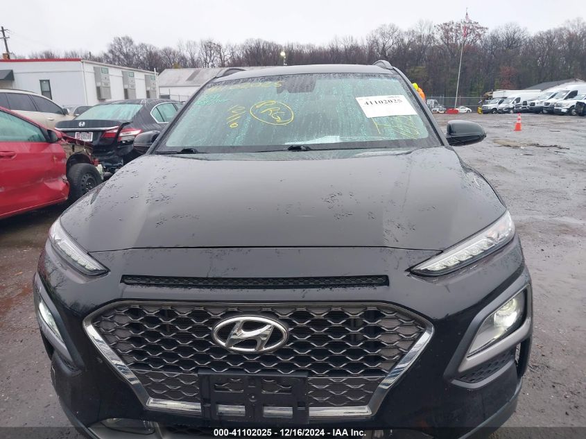 2021 Hyundai Kona Limited VIN: KM8K3CA54MU730192 Lot: 41102025