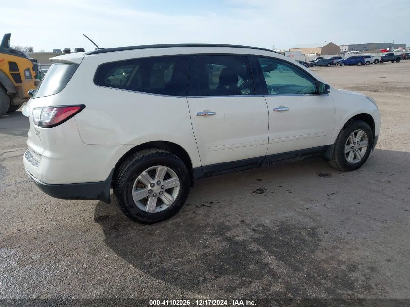 VIN 1GNKVGKDXDJ197446 2013 Chevrolet Traverse, 1LT no.4