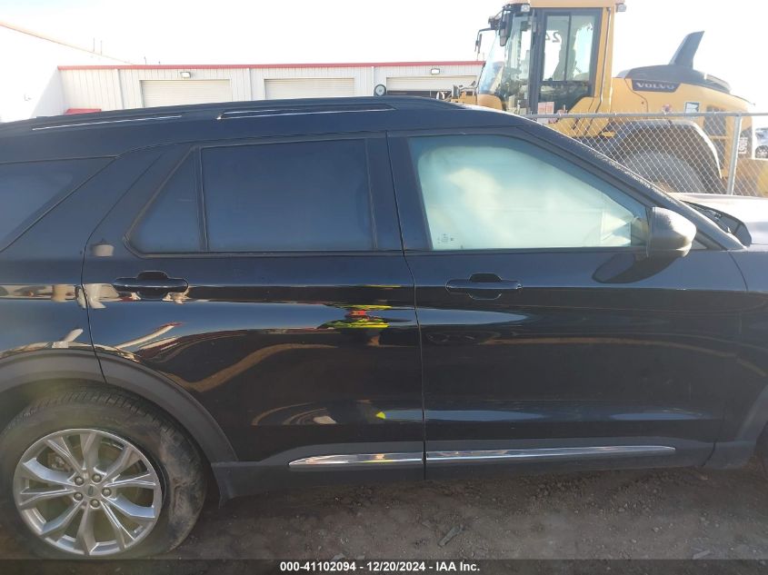 2020 Ford Explorer Xlt VIN: 1FMSK7DHXLGB35201 Lot: 41102094