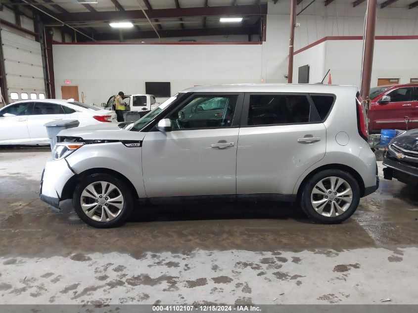 2016 Kia Soul + VIN: KNDJP3A52G7860365 Lot: 41102107