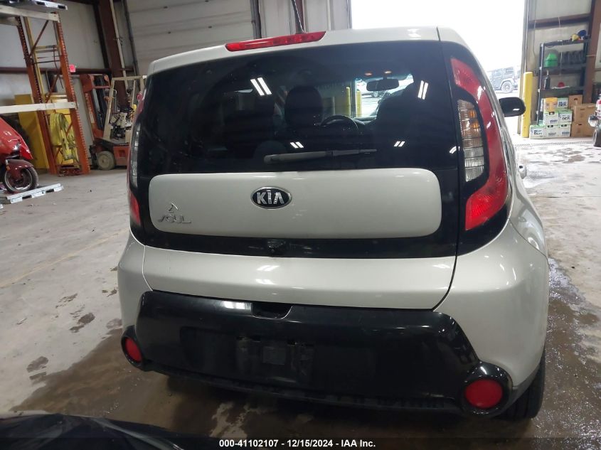 2016 Kia Soul + VIN: KNDJP3A52G7860365 Lot: 41102107