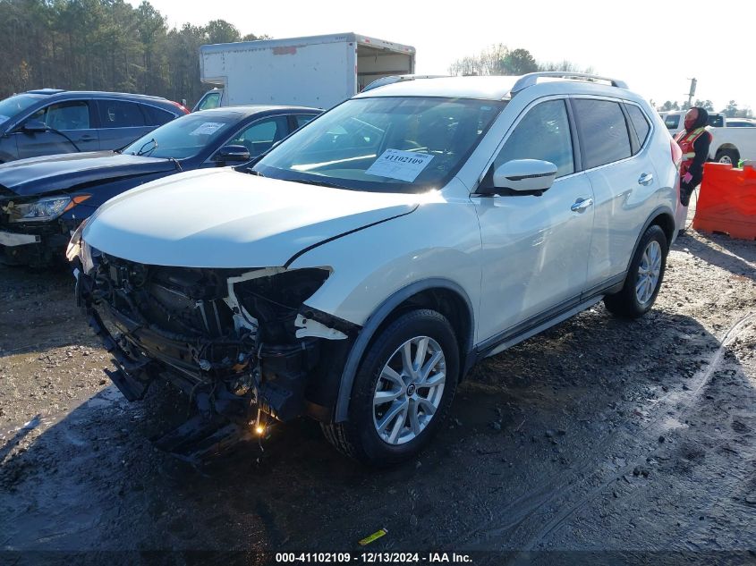 VIN KNMAT2MT0JP586249 2018 Nissan Rogue, SV no.2