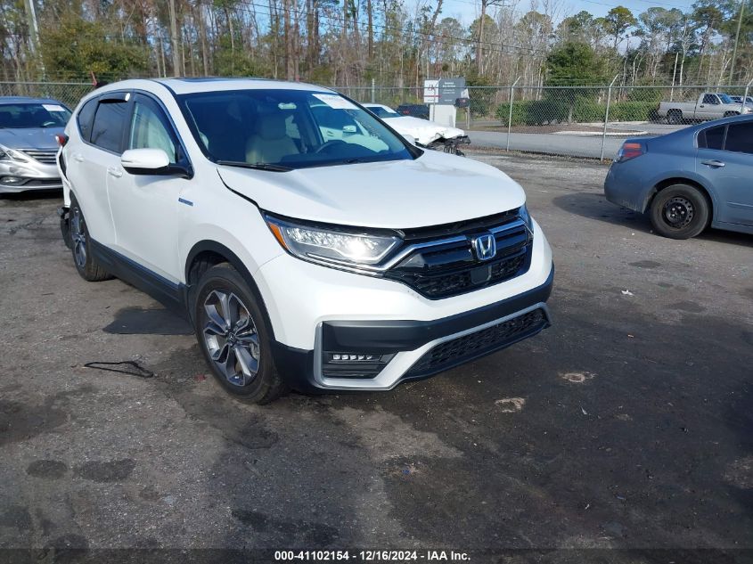 VIN 5J6RT6H81NL002741 2022 Honda CR-V, Hybrid Ex-L no.1