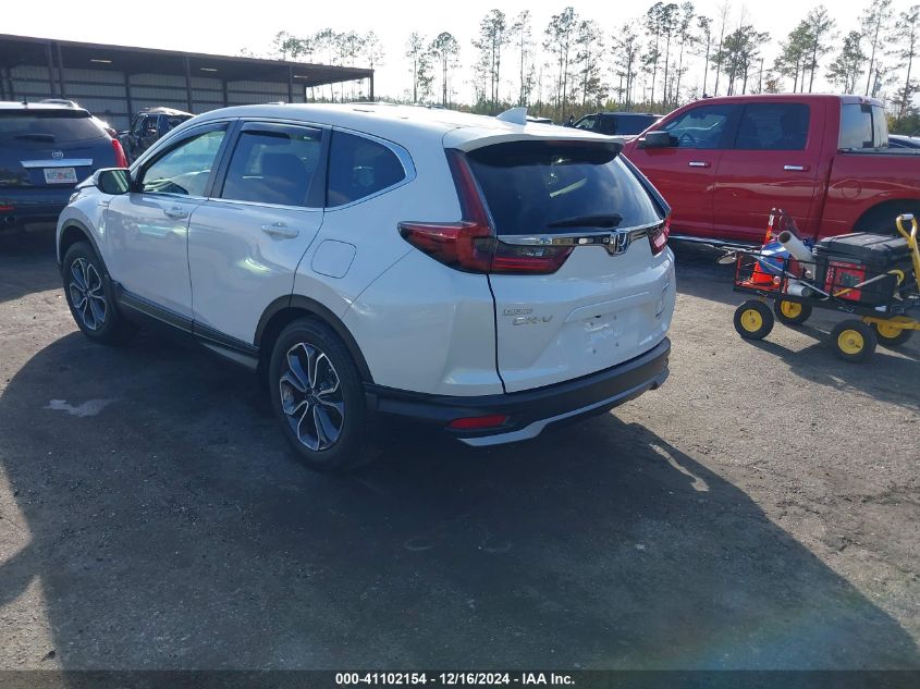 VIN 5J6RT6H81NL002741 2022 Honda CR-V, Hybrid Ex-L no.3