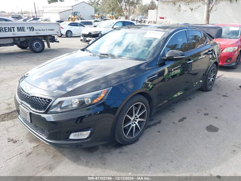 VIN 5XXGN4A75EG308094 2014 KIA Optima, EX no.2