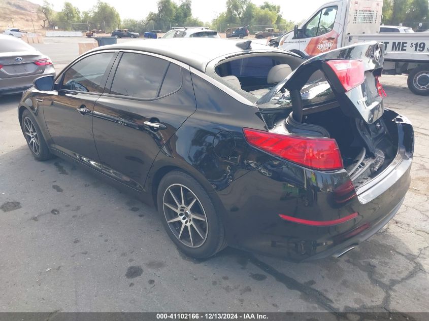 VIN 5XXGN4A75EG308094 2014 KIA Optima, EX no.3