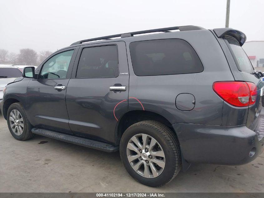 2014 Toyota Sequoia Limited 5.7L V8 VIN: 5TDJW5G13ES104548 Lot: 41102194