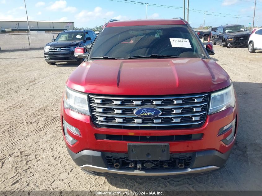 2016 Ford Explorer Limited VIN: 1FM5K7F83GGC30747 Lot: 41102199