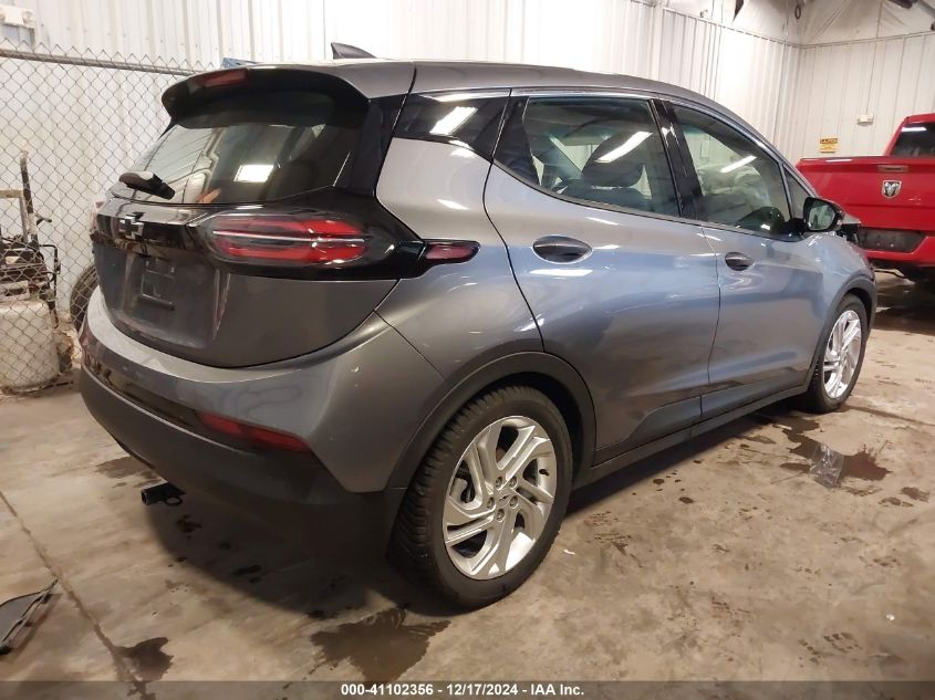 VIN 1G1FW6S0XN4102021 2022 Chevrolet Bolt, Ev Fwd 1Lt no.4