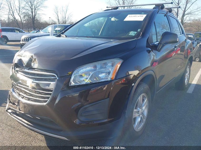 2016 CHEVROLET TRAX LT - KL7CJPSB2GB560308