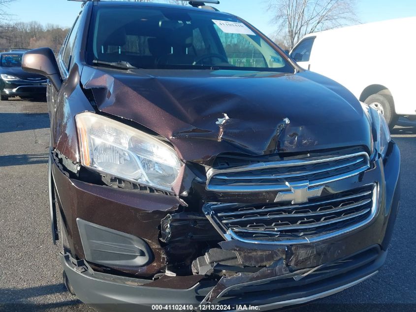 2016 CHEVROLET TRAX LT - KL7CJPSB2GB560308