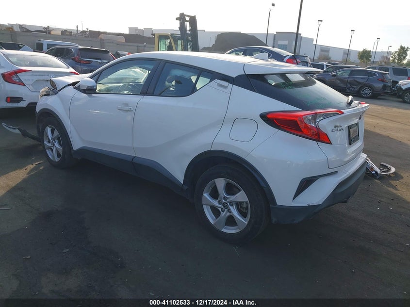 Vin: nmtkh3bx7kr088556, lot: 41592658, toyota chr 20193