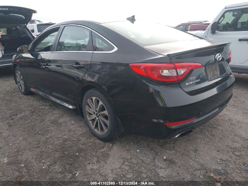 VIN 5NPE34AF7FH160184 2015 HYUNDAI SONATA no.3