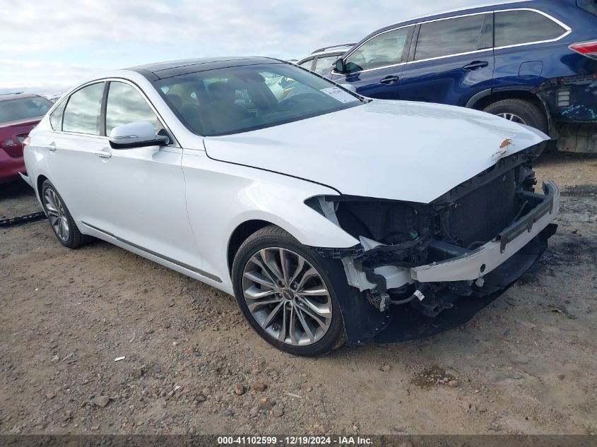 VIN KMHGN4JE6FU020848 2015 Hyundai Genesis, 3.8 no.1