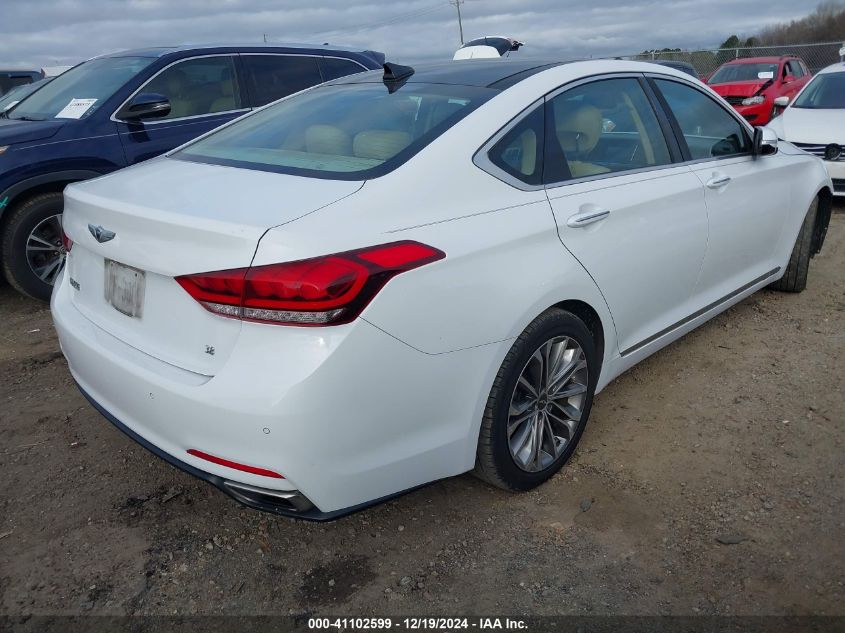 VIN KMHGN4JE6FU020848 2015 Hyundai Genesis, 3.8 no.4