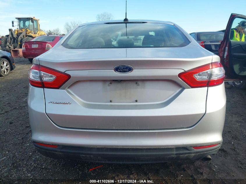 VIN 1FA6P0G73G5109953 2016 Ford Fusion, S no.16