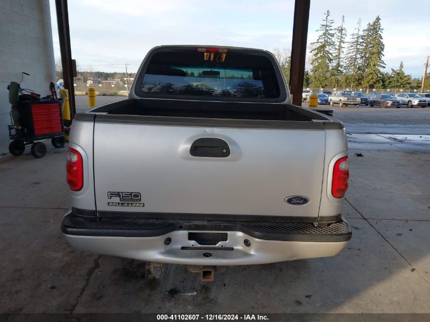 2001 Ford F150 Harley-Davidson Edition/King Ranch Edition/Lariat/Xlt VIN: 1FTRW07L11KS60461 Lot: 41102607