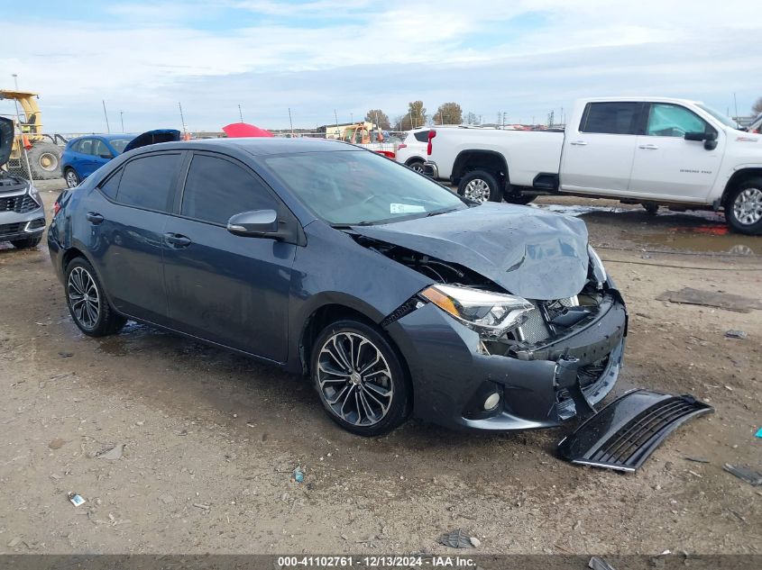 VIN 5YFBURHE1GP370648 2016 Toyota Corolla, S Plus no.1