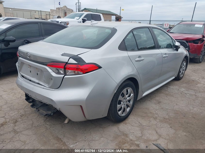 VIN 5YFEPMAE9NP343860 2022 TOYOTA COROLLA LE